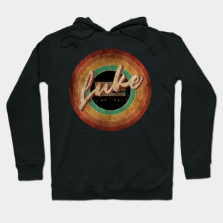 Luke Vintage Circle Art Hoodie